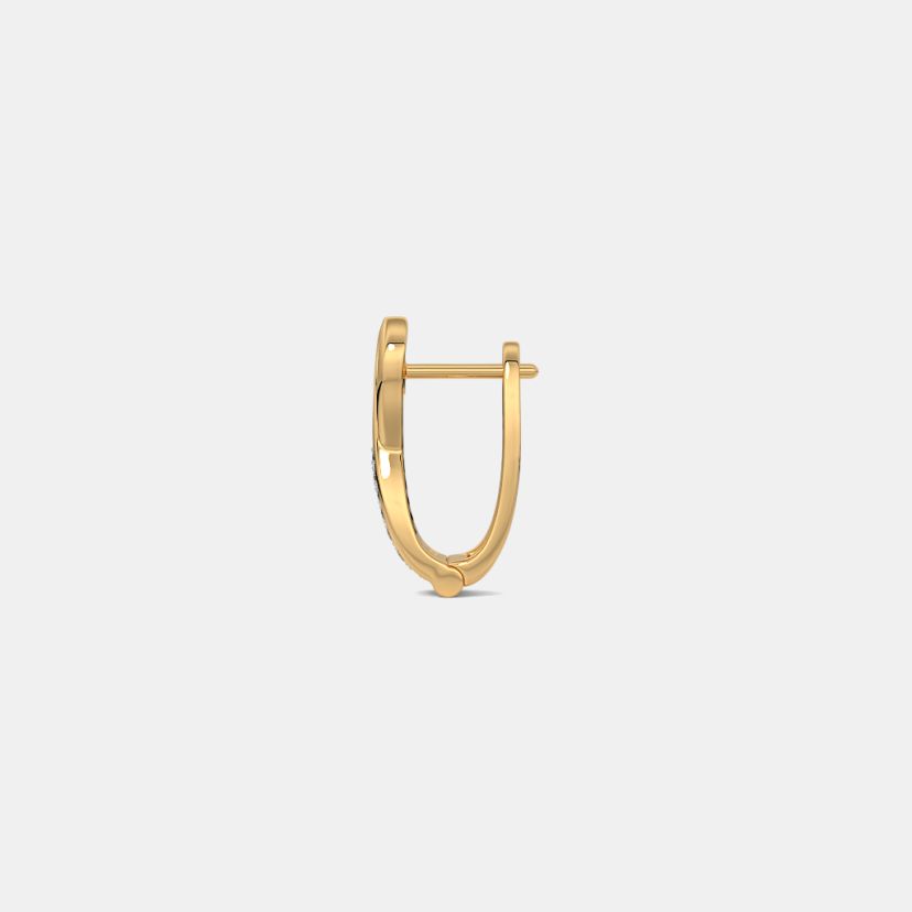 The Plagian Huggie Earrings - image 8