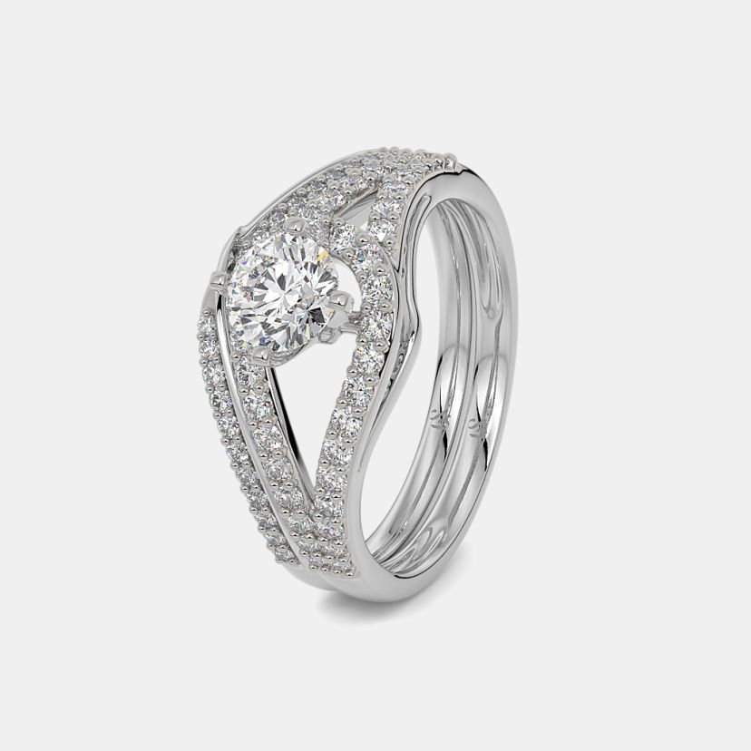 The Gecesi Bridal Ring Set - image 1
