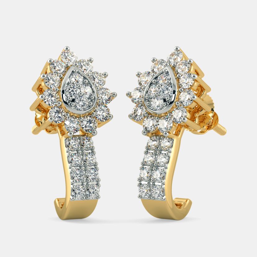 The Benedictine J Hoop Earrings - image 1