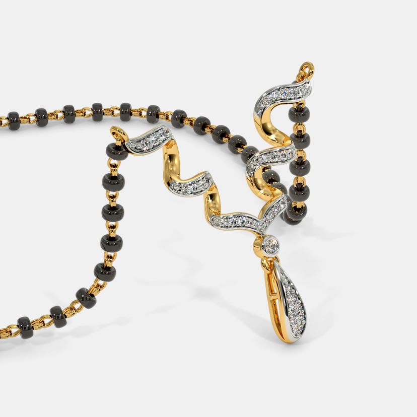 The Fold of Elegance Mangalsutra Pendant - image 7