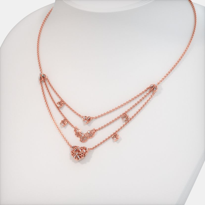The Rosette Charm Necklace - image 1