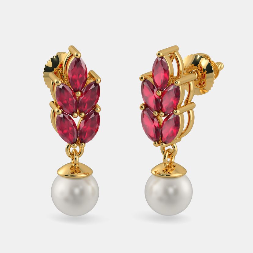 Bluestone online pearl earrings