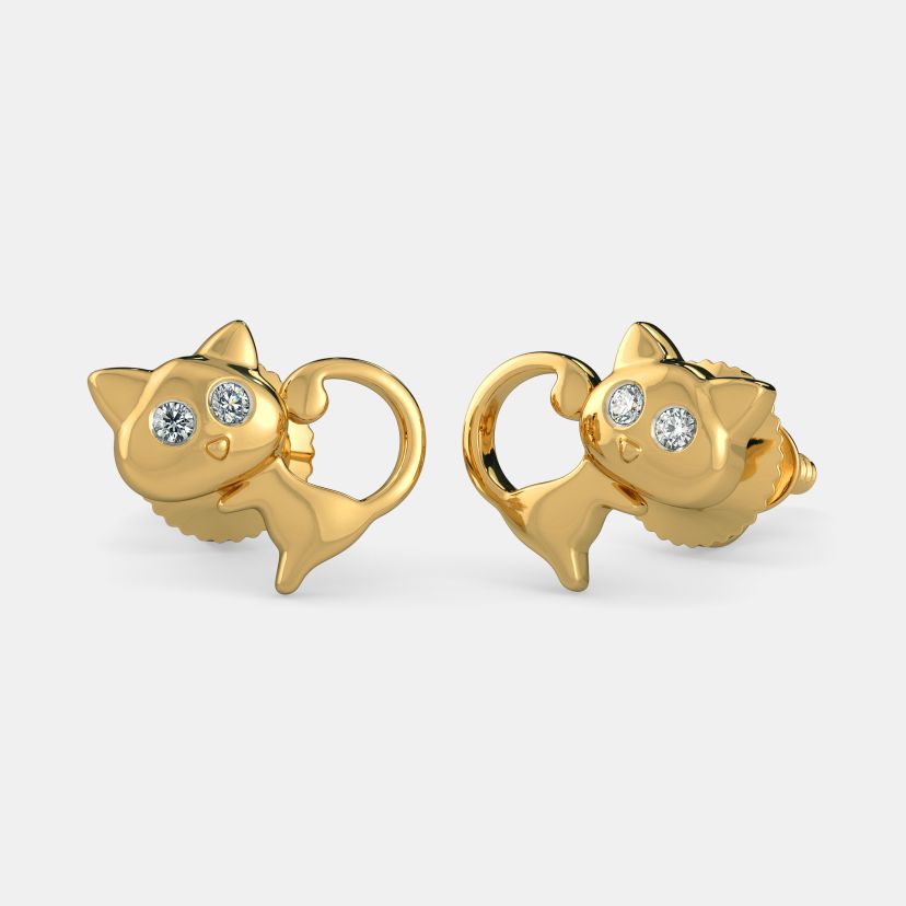 The Cute Meow Earrings For Kids - image 1