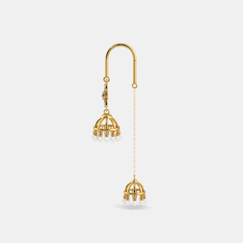 The Khushi Sui Dhaga Earrings - image 4