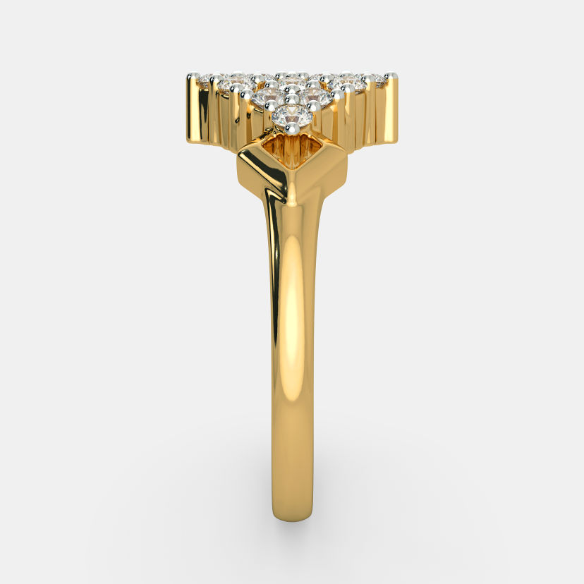 The Helios Cluster Cocktail Ring - image 3