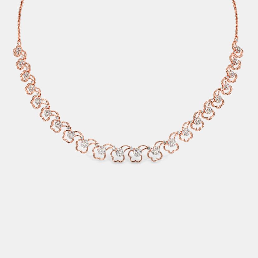 Buy 150+ Rose Gold Necklaces Designs Online