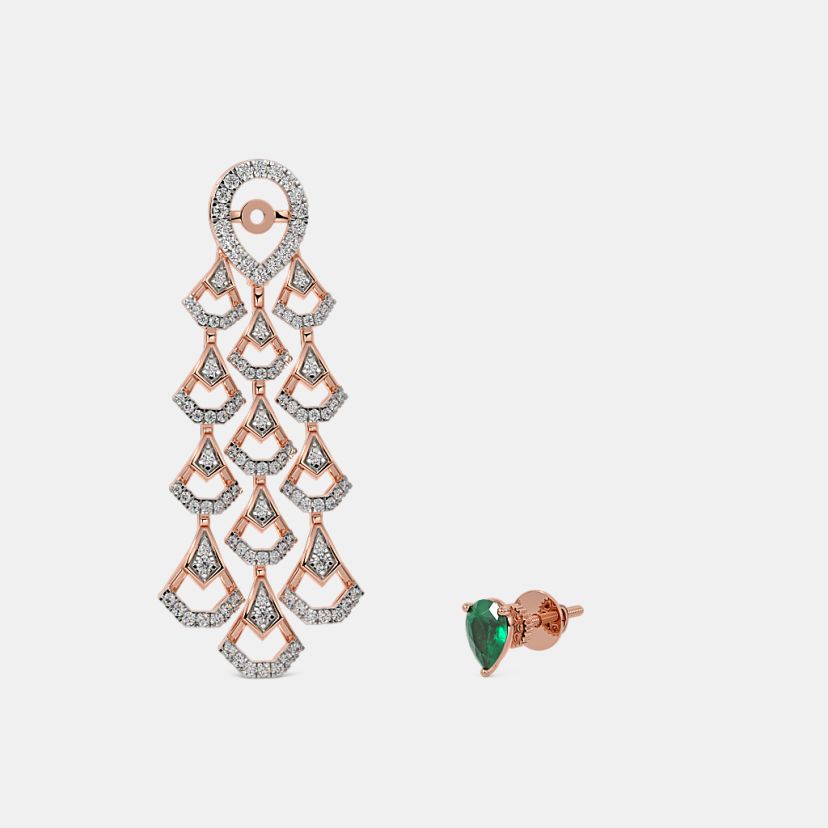 The Selene Dangler Earrings - image 4