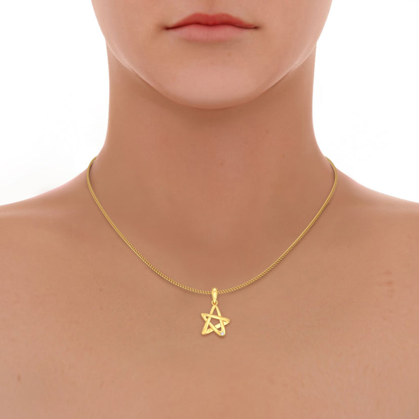 The 5 Point Star Pendant - image 8