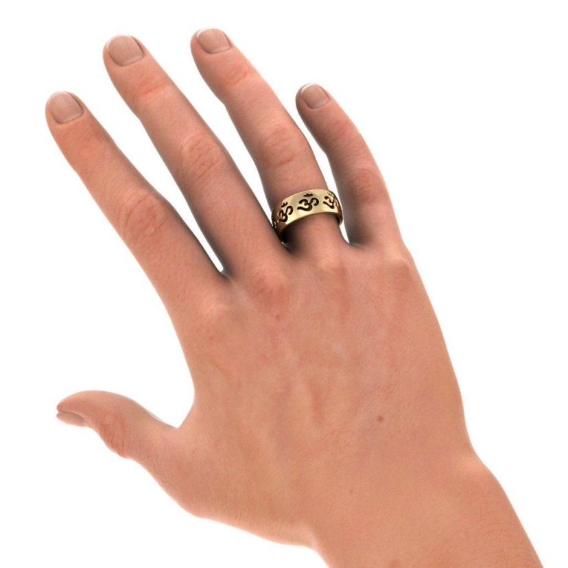 The Yashashvi Om Ring - HD View