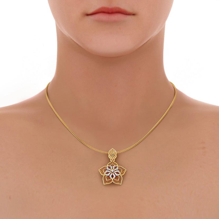 The Daffodil Lattice Pendant - image 8