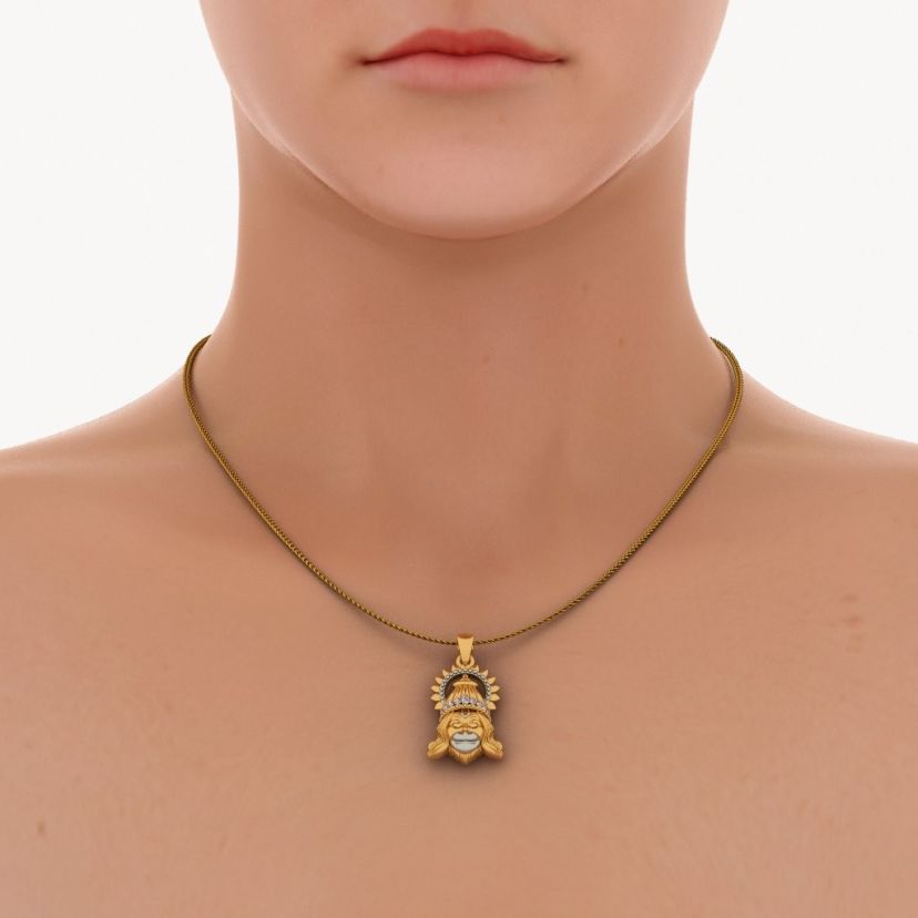 The Jai Hanuman Pendant - HD View