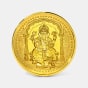 10 gram 24 KT Ganesh Gold CoinFront
