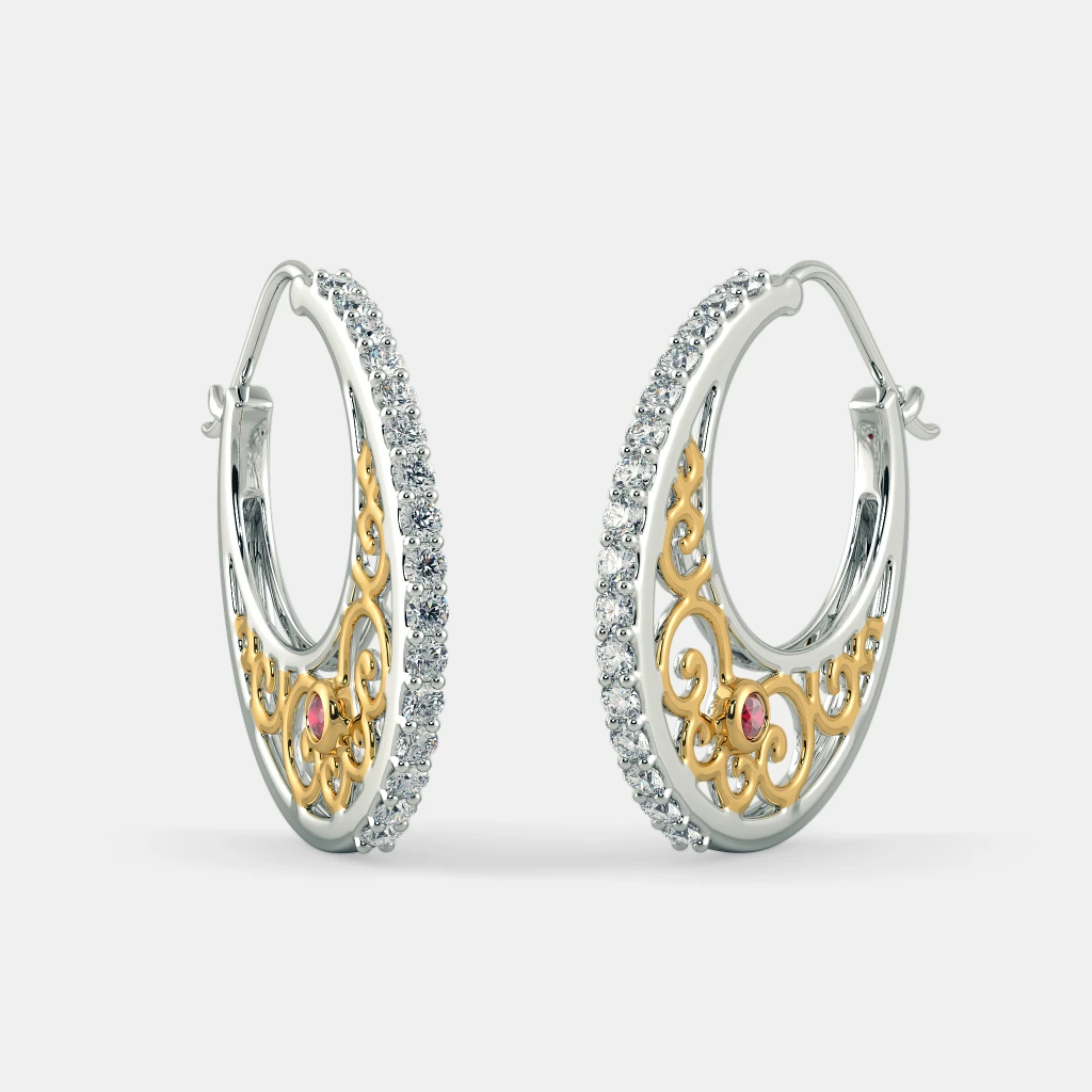 The Ilka Hoop Earrings