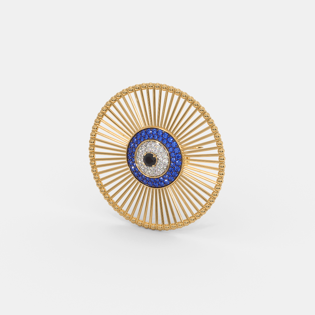 The Rohesia Evil Eye Brooch