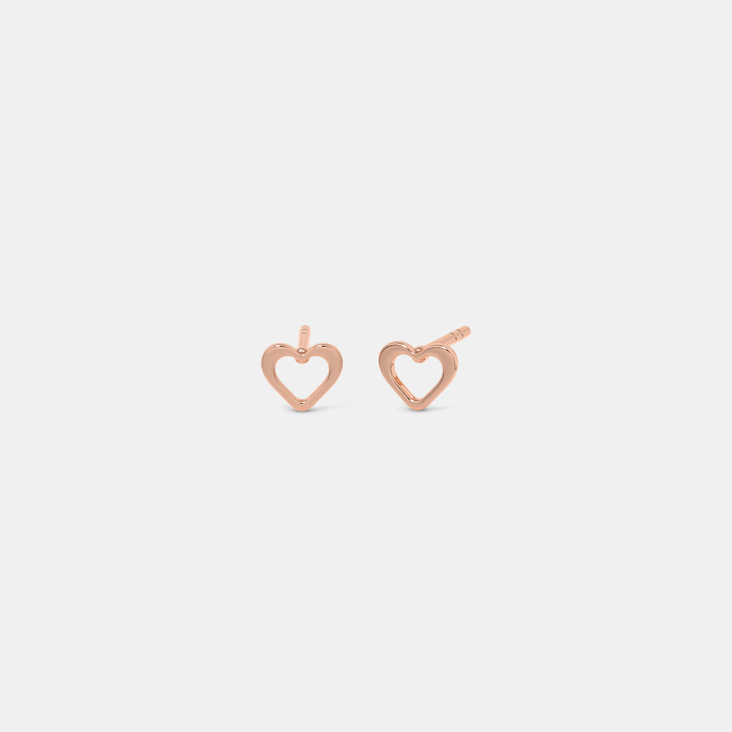 The Zivi Hearty Kids Stud Earrings
