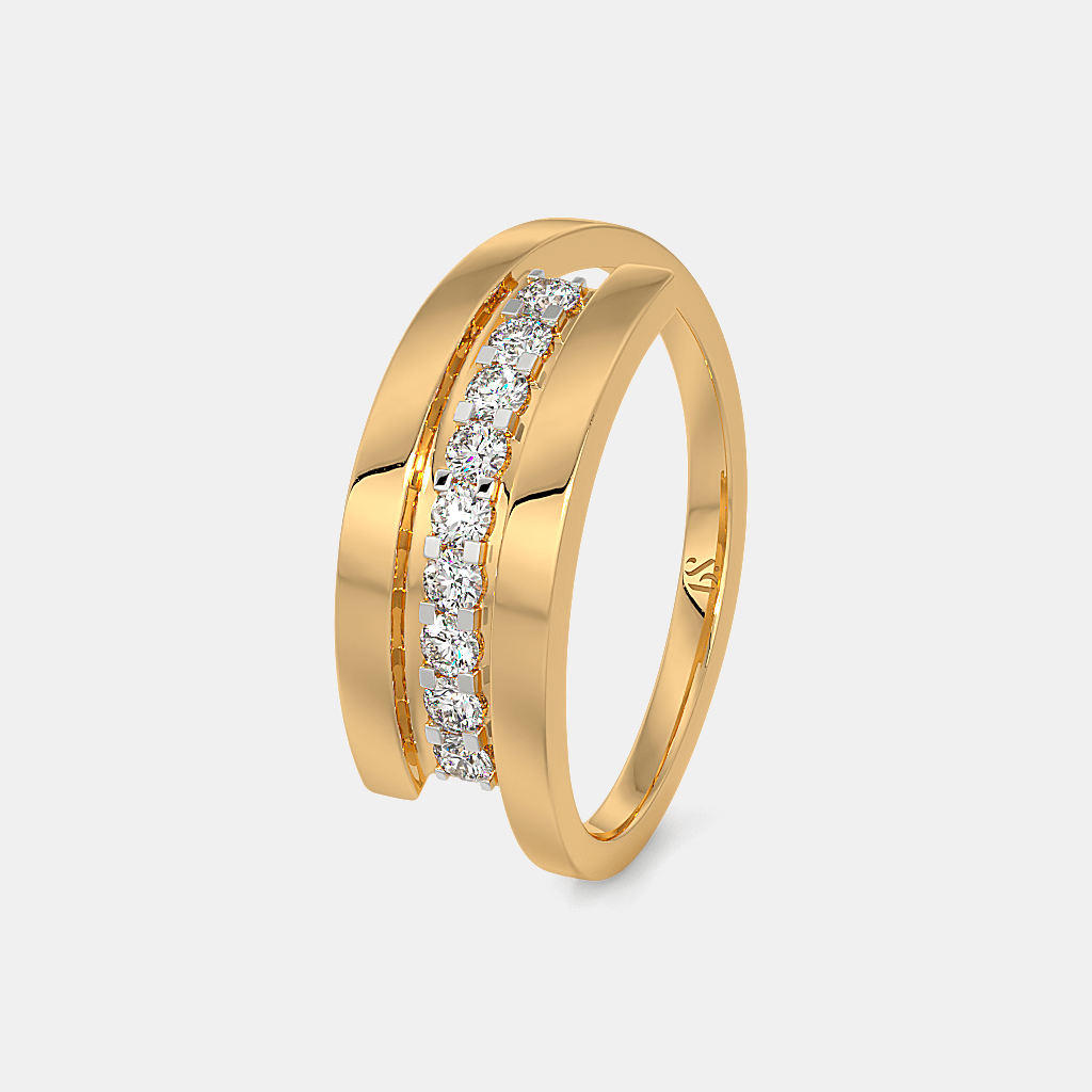 The Janza Band Ring alternate view 1