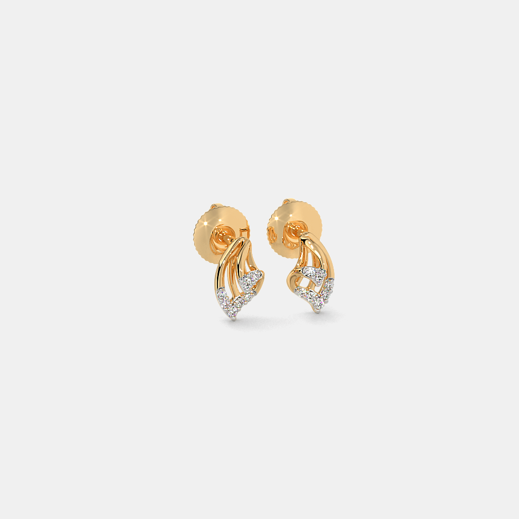 The Vaida Stud Earrings | BlueStone.com