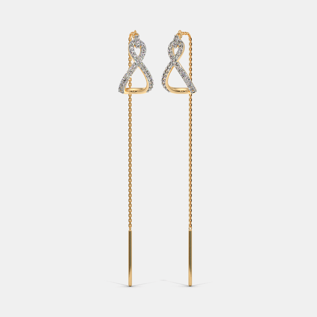 The Pure Infinite Sui Dhaga Earrings