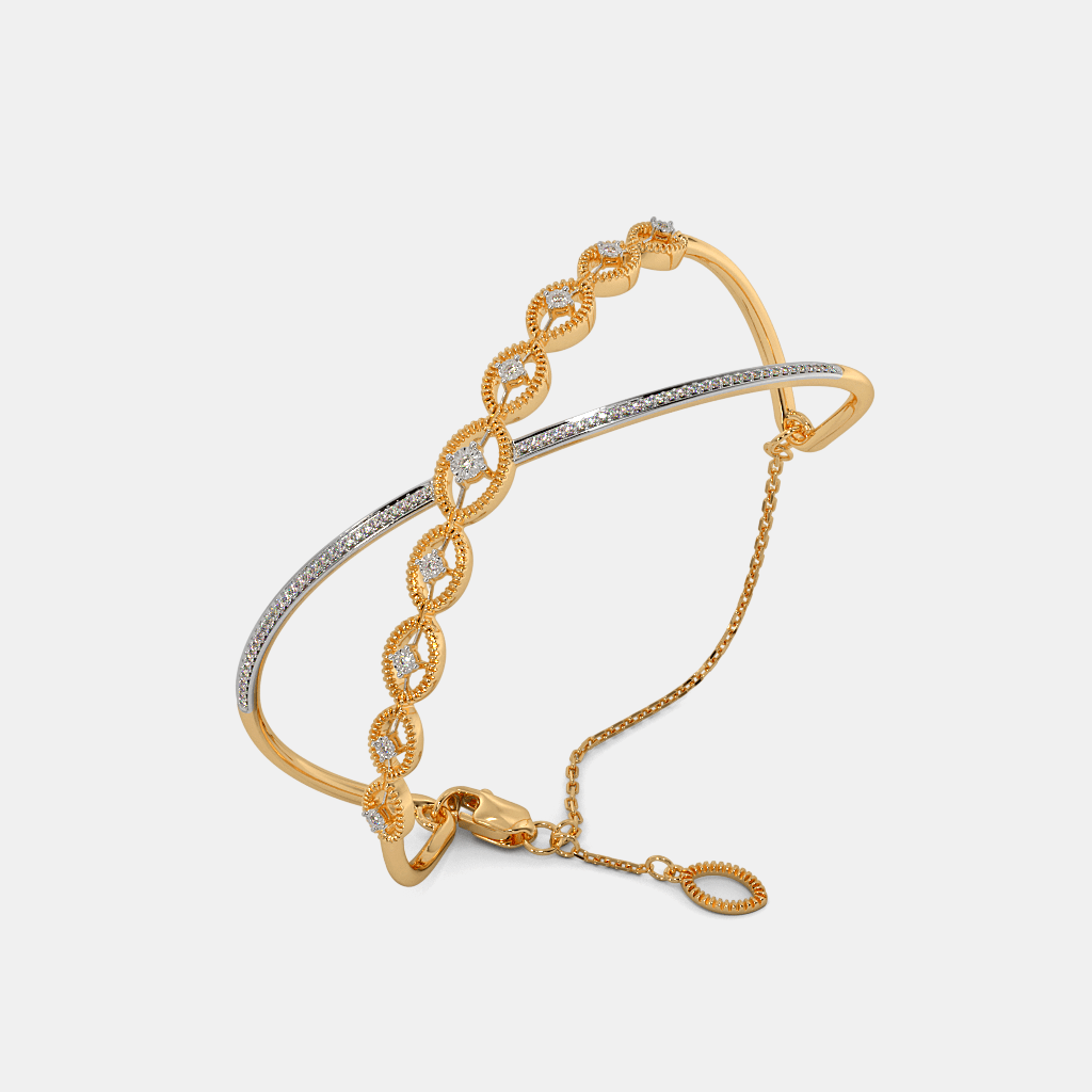 The Qayanat Statement Bangle | BlueStone.com