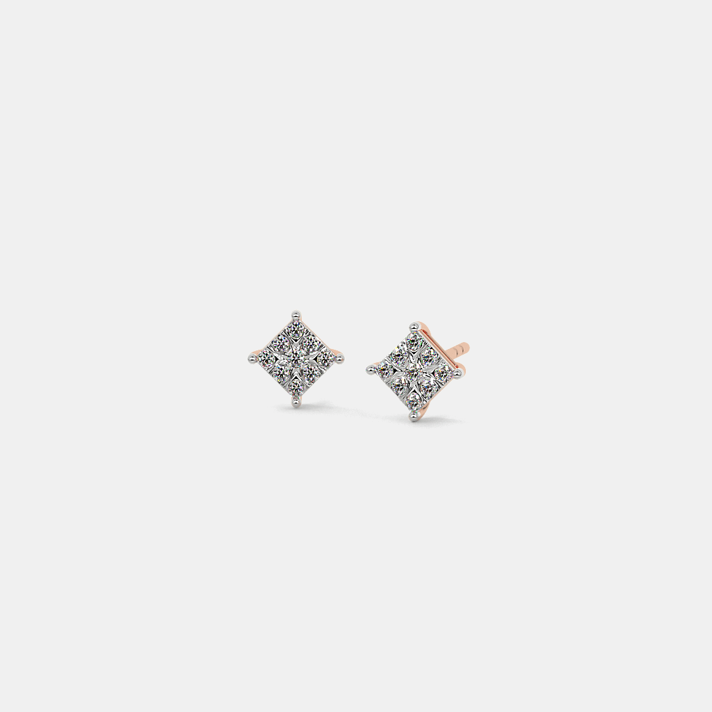 The Classic Princess Stud Earrings