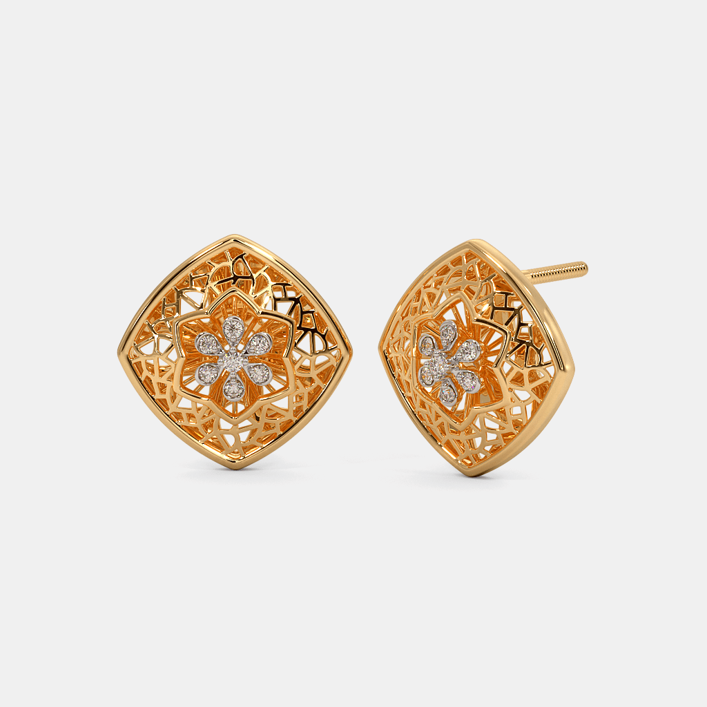 The Arien Stud Earrings | BlueStone.com