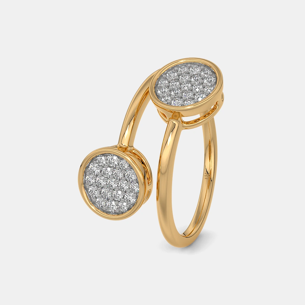 The Amberlace Bypass Ring alternate view 1