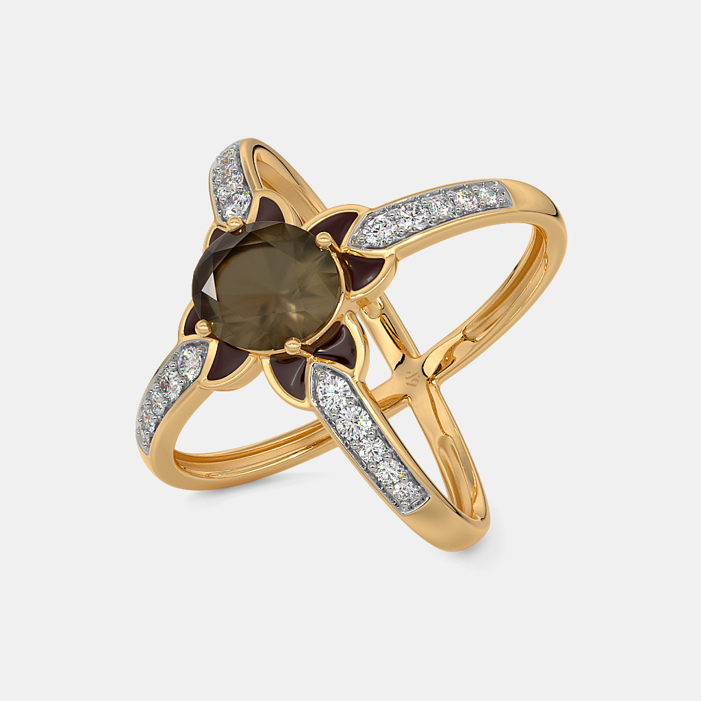The ChocoLuxe Mosaics Cocktail Ring
