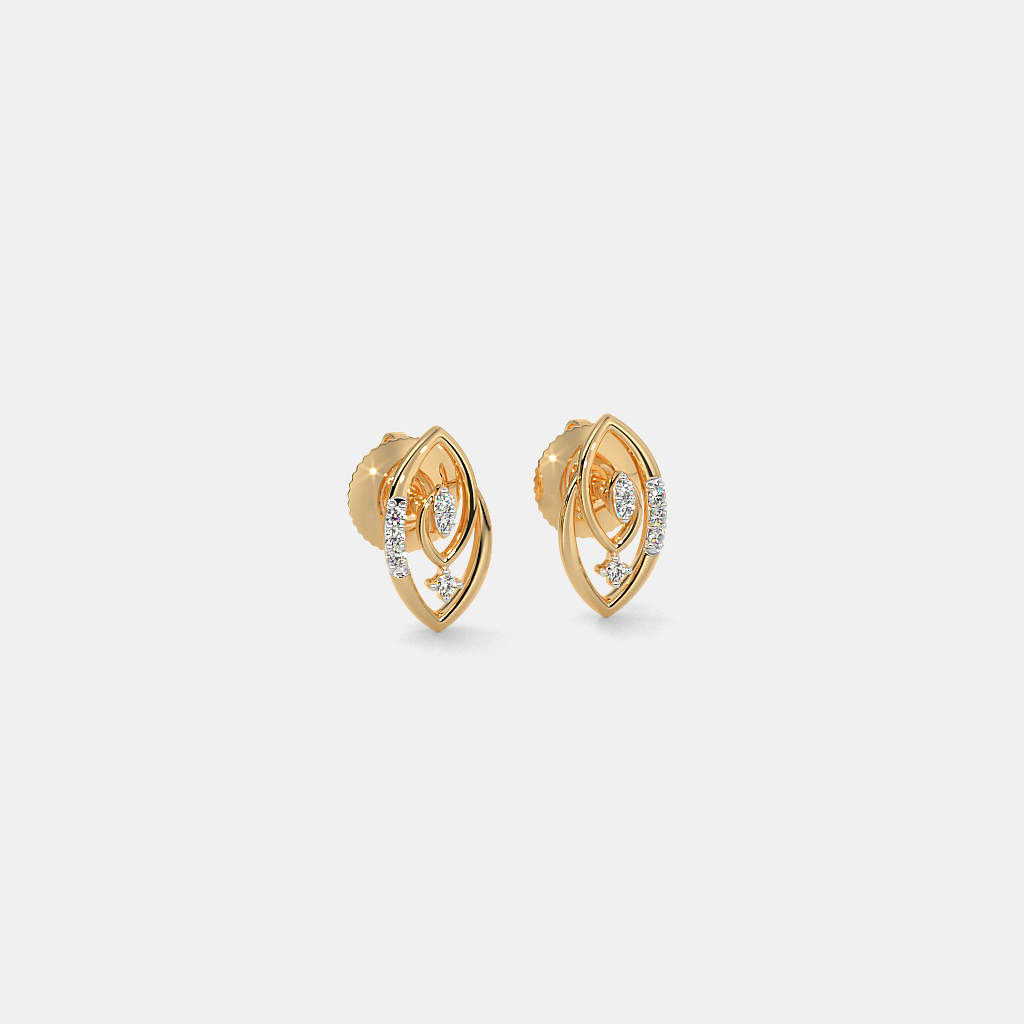 The Induja Stud Earrings | BlueStone.com