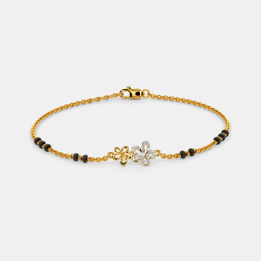 The Nariya Mangalsutra Bracelet | BlueStone.com