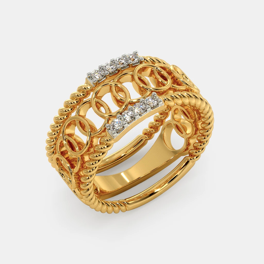 The Ilona Stackable Ring alternate view 1