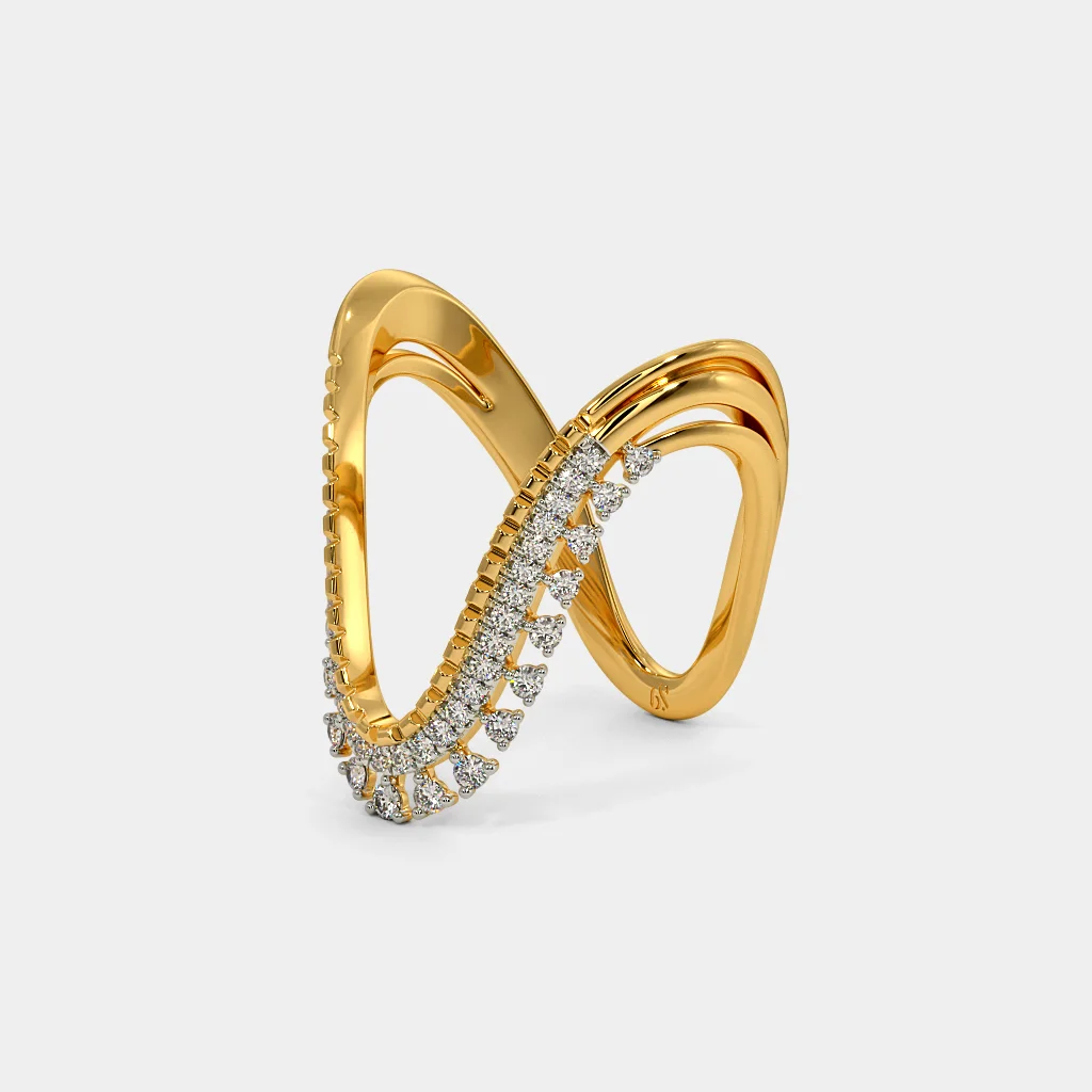 Vanki finger hot sale rings gold