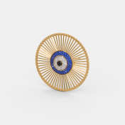 The Rohesia Evil Eye Brooch - thumb 1