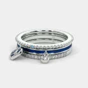The Shelley Cloud Stackable Ring - thumb 7
