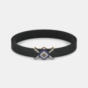 The Talisman Evil Eye Steel Bracelet - thumb 1