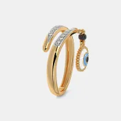 The Estere Evil Eye Mangalsutra Ring - thumb 8