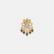 The Ameri Mangalsutra Stud Earrings - thumb 4