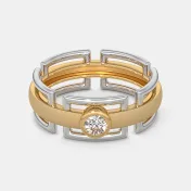 The Murdoch Solitaire Ring For Him - thumb 5