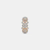 The Kindra J Hoop Earrings - thumb 4