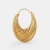 The Kim Hoop Earrings - thumb 3