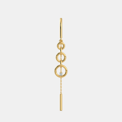 The Sleek Ringlet Sui Dhaga Earrings - thumb 7
