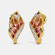 The Haelyn J Hoop Earrings - thumb 1