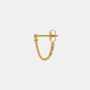 The Suki Multi Pierced Stud Earrings - thumb 6