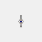 The Rondel Hoop Earrings - thumb 4