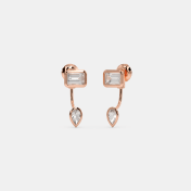 The Ludovica Front Back Earrings - thumb 1