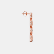 The Moderna Dangler Earrings - thumb 7
