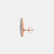 The Whispering Emerald Fold Stud Earrings - thumb 9