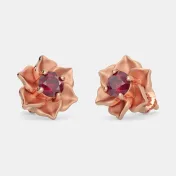 The Summer Rose Stud Earrings - thumb 1