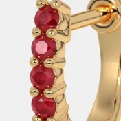 The Napua Multi Pierced Hoop Earrings - thumb 4