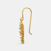 The Royal Feather Earrings - thumb 4