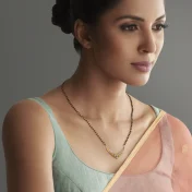 The Astikya Convertible Mangalsutra Pendant - thumb 5